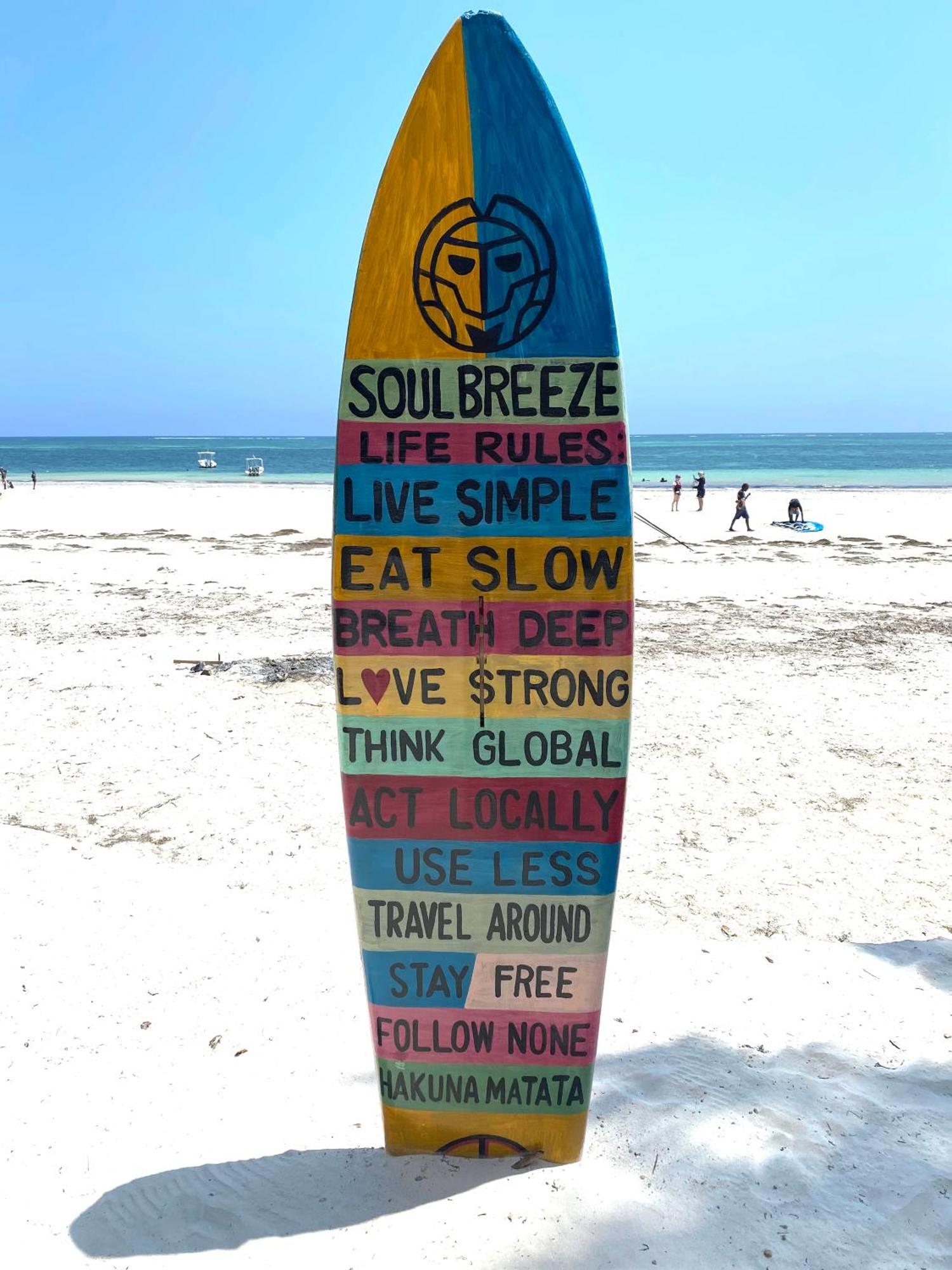 Soul Breeze Beach Resort Diani Beach Exterior foto